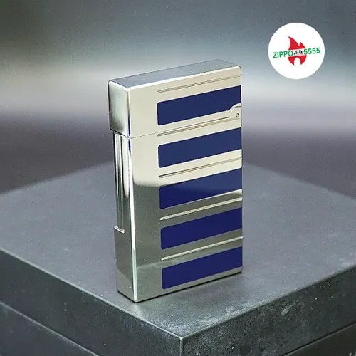 S.T. Dupont Chính Hãng Pháp Ligne 2 Họa Tiết Phím Đàn Palladium Men Xanh