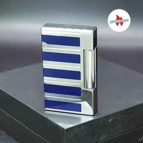 S.T. Dupont Chính Hãng Pháp Ligne 2 Họa Tiết Phím Đàn Palladium Men Xanh