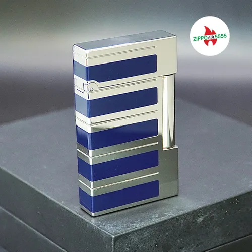 S.T. Dupont Chính Hãng Pháp Ligne 2 Họa Tiết Phím Đàn Palladium Men Xanh