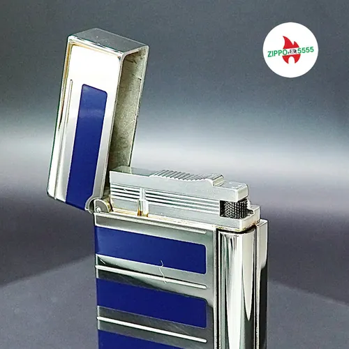 S.T. Dupont Chính Hãng Pháp Ligne 2 Họa Tiết Phím Đàn Palladium Men Xanh