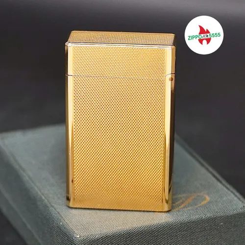 S.T. Dupont Chính Hãng Pháp Ligne 1 Bọc Vàng Vân Lưới