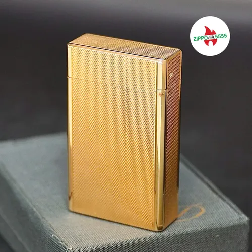 S.T. Dupont Chính Hãng Pháp Ligne 1 Bọc Vàng Vân Lưới