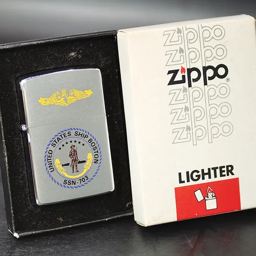 ZIPPO XƯA 1981 - HÀNG XƯA THẬP NIÊN 80s _ CHỦ ĐỀ TÀU NGẦM SSN-703
