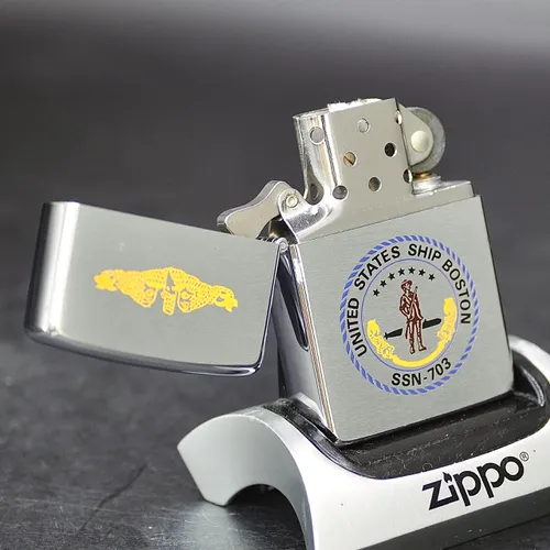 ZIPPO XƯA 1981 - HÀNG XƯA THẬP NIÊN 80s _ CHỦ ĐỀ TÀU NGẦM SSN-703
