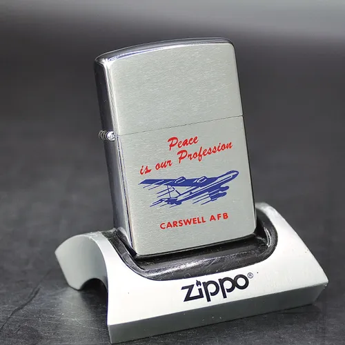 ZIPPO XƯA 1965 - HÀNG XƯA THẬP NIÊN 60s _ CHỦ ĐỀ MÁY BAY CARSWELL AFB