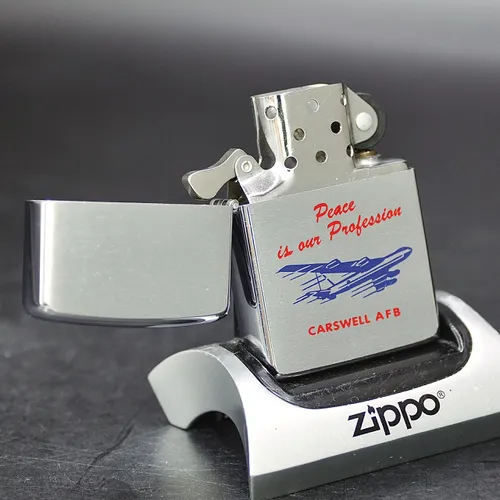 ZIPPO XƯA 1965 - HÀNG XƯA THẬP NIÊN 60s _ CHỦ ĐỀ MÁY BAY CARSWELL AFB