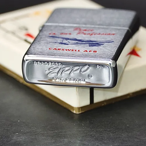 ZIPPO XƯA 1965 - HÀNG XƯA THẬP NIÊN 60s _ CHỦ ĐỀ MÁY BAY CARSWELL AFB