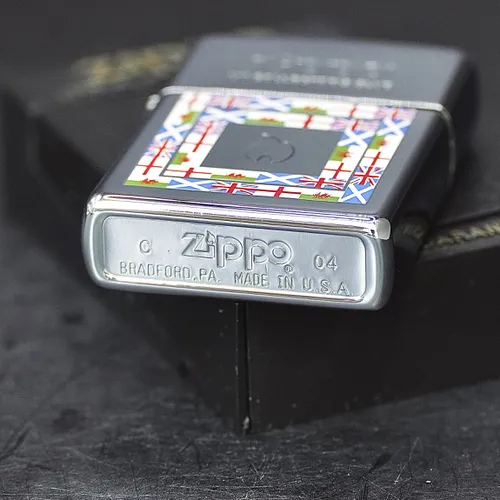 ZIPPO XƯA 2004 - HÀNG XƯA 2000s _ CHỦ ĐỀ NATIONS FLAG