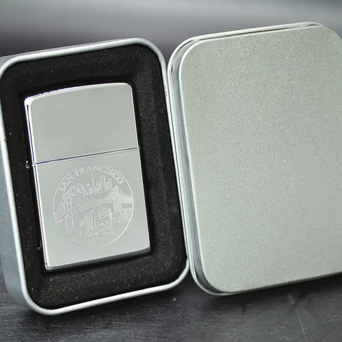 ZIPPO XƯA 2007 - HÀNG XƯA 2000s _ CHỦ ĐỀ SAN FRANCISCO BRIDGE