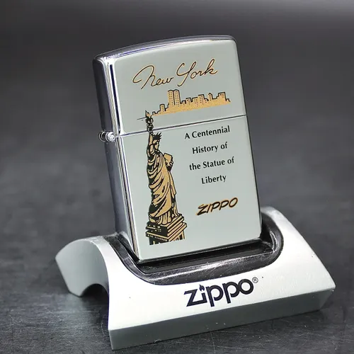 ZIPPO ĐÔI - XƯA 1996 - HÀNG XƯA THẬP NIÊN 90s _ CHỦ ĐỀ NỮ THẦN TỰ DO