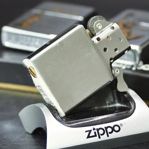 ZIPPO ĐÔI - XƯA 1996 - HÀNG XƯA THẬP NIÊN 90s _ CHỦ ĐỀ NỮ THẦN TỰ DO