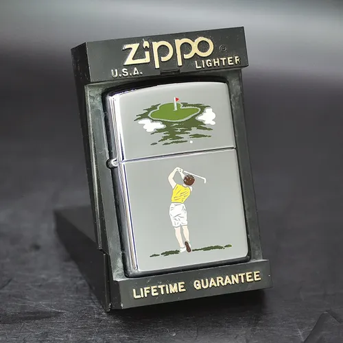 ZIPPO XƯA 1998 - HÀNG XƯA THẬP NIÊN 90s _ CHỦ ĐỀ GOLF