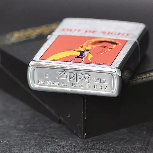 ZIPPO XƯA 1998 - HÀNG XƯA THẬP NIÊN 90s _ CHỦ ĐỀ OUT OF SIGHT