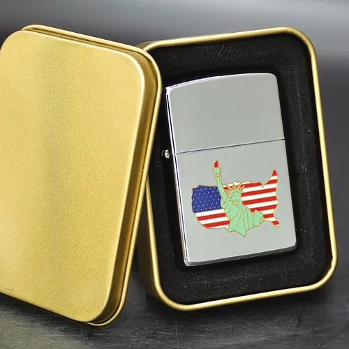 ZIPPO XƯA 1991 - HÀNG XƯA THẬP NIÊN 90s _ CHỦ ĐỀ USA NATION