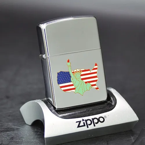 ZIPPO XƯA 1991 - HÀNG XƯA THẬP NIÊN 90s _ CHỦ ĐỀ USA NATION
