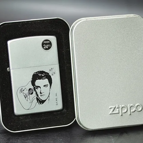 ZIPPO XƯA 2001 - HÀNG XƯA 2000s _ CHỦ ĐỀ CA SĨ ELVIS PRESLEY