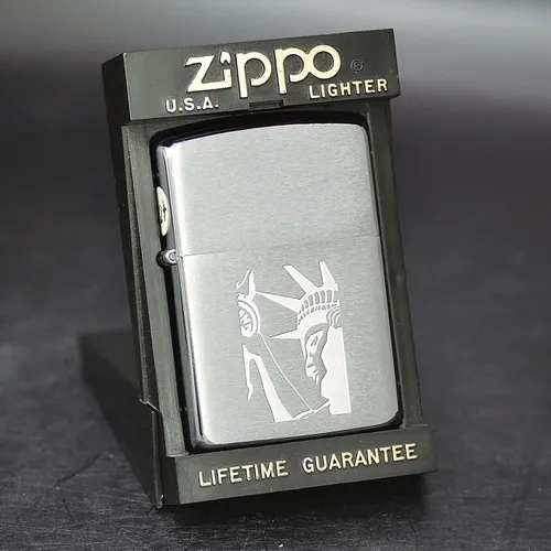 ZIPPO XƯA 1990 - HÀNG XƯA THẬP NIÊN 90s _ CHỦ ĐỀ NỮ THẦN TỰ DO
