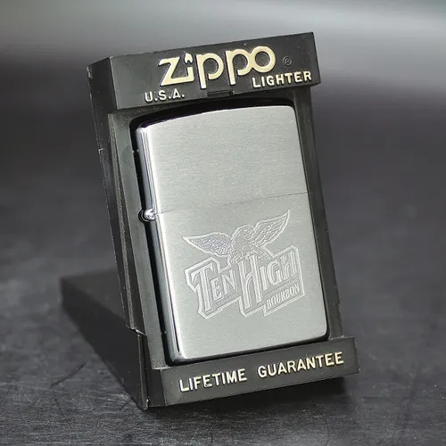 ZIPPO XƯA 1991 - HÀNG XƯA THẬP NIÊN 90s _ CHỦ ĐỀ HÃNG RƯỢU TEN HIGH BOURBON