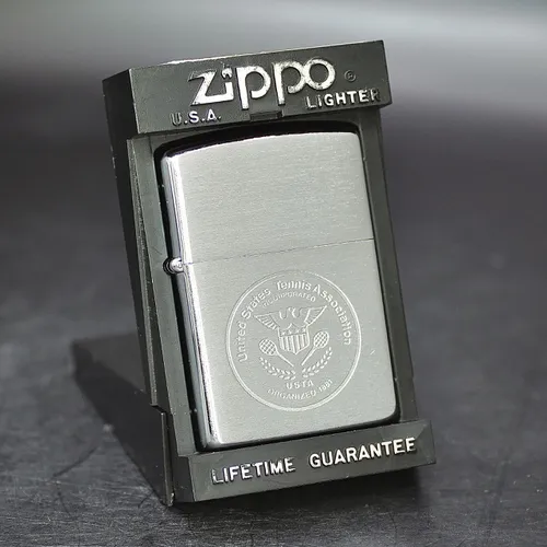 ZIPPO XƯA 1991 - HÀNG XƯA THẬP NIÊN 90s _ CHỦ ĐỀ HIỆP HỘI TENNIS HOA KỲ