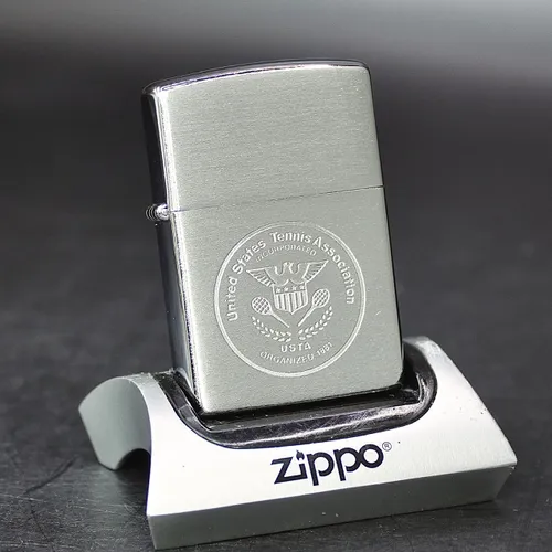 ZIPPO XƯA 1991 - HÀNG XƯA THẬP NIÊN 90s _ CHỦ ĐỀ HIỆP HỘI TENNIS HOA KỲ