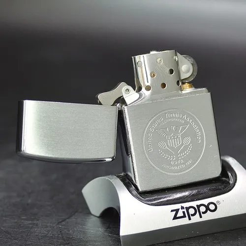 ZIPPO XƯA 1991 - HÀNG XƯA THẬP NIÊN 90s _ CHỦ ĐỀ HIỆP HỘI TENNIS HOA KỲ