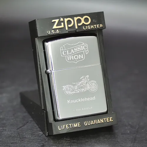 ZIPPO XƯA 1995 - HÀNG XƯA THẬP NIÊN 90s _ CHỦ ĐỀ HARLEY DAVIDSON CLASSIC IRON