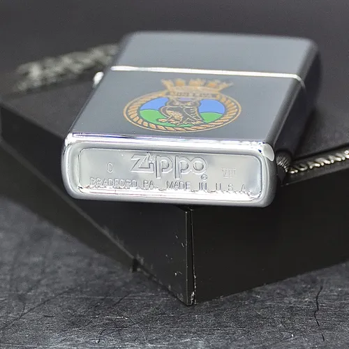 ZIPPO XƯA 1992 - HÀNG XƯA THẬP NIÊN 90s _ CHỦ ĐỀ TÀU CHIẾN M33 HMS MINERVA