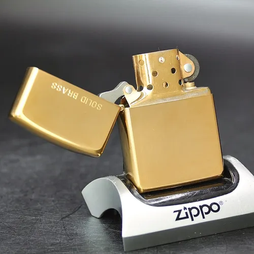 ZIPPO XƯA 1994 - HÀNG XƯA THẬP NIÊN 90s _ CHỦ ĐỀ TRƠN SOLID BRASS