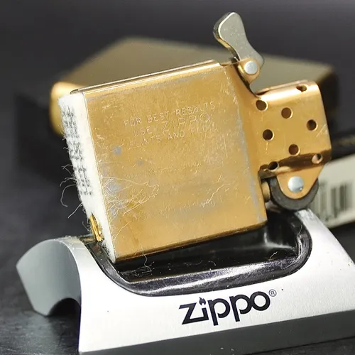 ZIPPO XƯA 1994 - HÀNG XƯA THẬP NIÊN 90s _ CHỦ ĐỀ TRƠN SOLID BRASS