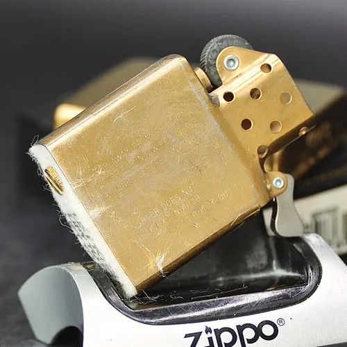 ZIPPO XƯA 1994 - HÀNG XƯA THẬP NIÊN 90s _ CHỦ ĐỀ TRƠN SOLID BRASS