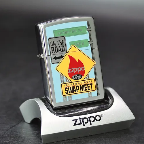 ZIPPO XƯA 1998 - HÀNG XƯA THẬP NIÊN 90s _ CHỦ ĐỀ ZIPPO INTERNATIONAL SWAP MEET