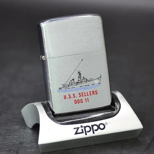 ZIPPO XƯA 1976 - HÀNG XƯA THẬP NIÊN 70s _ CHỦ ĐỀ TÀU CHIẾN SELLERS DDG 11
