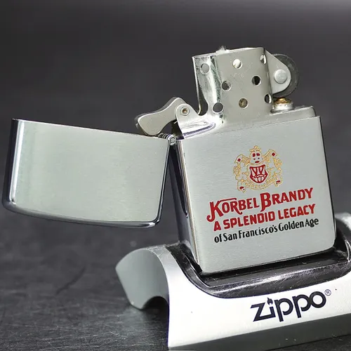 ZIPPO XƯA 1980 - HÀNG XƯA THẬP NIÊN 80s _ CHỦ ĐỀ CÔNG TY RƯỢU KORBEL BRANDY