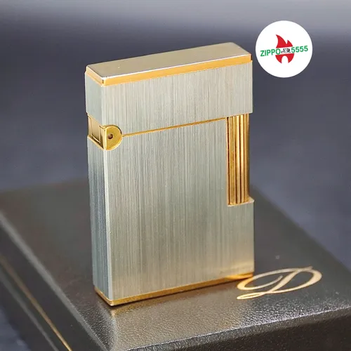 S.T. Dupont Chính Hãng Pháp Ligne 2 Palladium Viền Vàng, Hàng xưa thập niên 80s