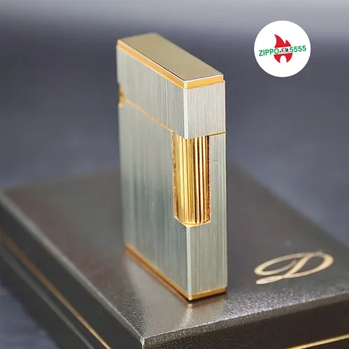 S.T. Dupont Chính Hãng Pháp Ligne 2 Palladium Viền Vàng, Hàng xưa thập niên 80s