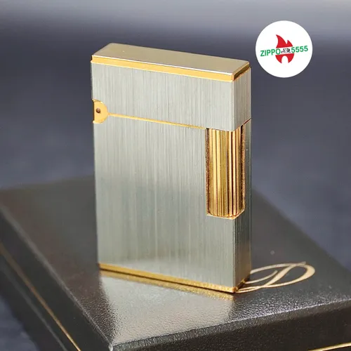 S.T. Dupont Chính Hãng Pháp Ligne 2 Palladium Viền Vàng, Hàng xưa thập niên 80s