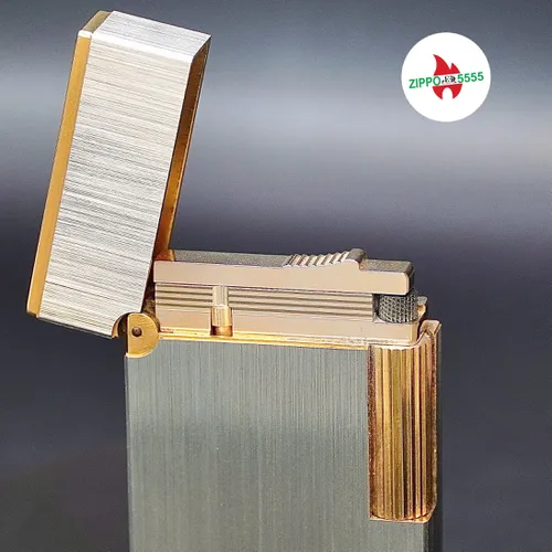 S.T. Dupont Chính Hãng Pháp Ligne 2 Palladium Viền Vàng, Hàng xưa thập niên 80s