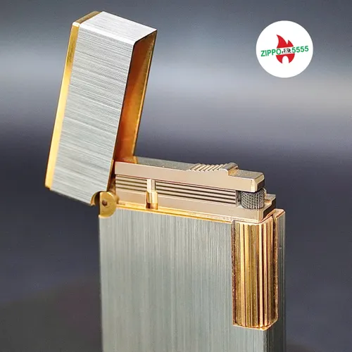 S.T. Dupont Chính Hãng Pháp Ligne 2 Palladium Viền Vàng, Hàng xưa thập niên 80s