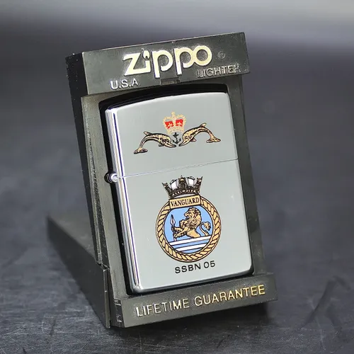 ZIPPO XƯA 1991 - HÀNG XƯA THẬP NIÊN 90s _ CHỦ ĐỀ TÀU NGẦM HẠT NHÂT SSBN-05