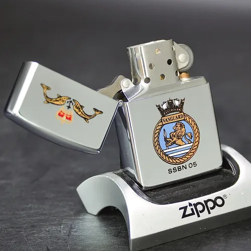 ZIPPO XƯA 1991 - HÀNG XƯA THẬP NIÊN 90s _ CHỦ ĐỀ TÀU NGẦM HẠT NHÂT SSBN-05
