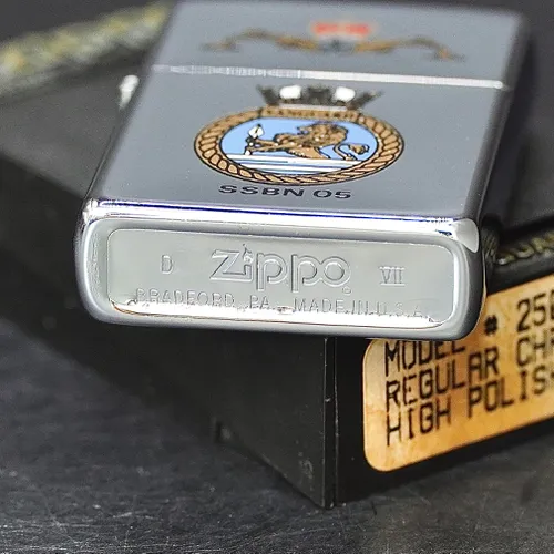 ZIPPO XƯA 1991 - HÀNG XƯA THẬP NIÊN 90s _ CHỦ ĐỀ TÀU NGẦM HẠT NHÂT SSBN-05