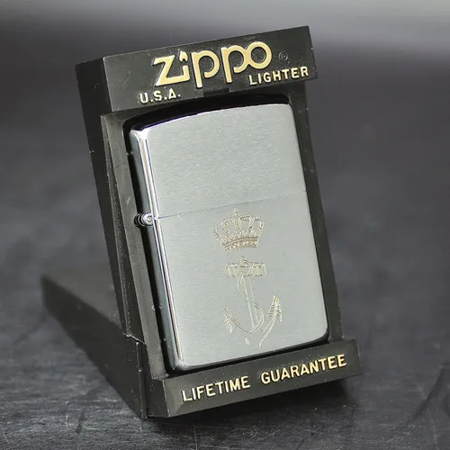 ZIPPO XƯA 1989 - HÀNG XƯA THẬP NIÊN 80s _ CHỦ ĐỀ HẢI QUÂN HOÀNG GIA