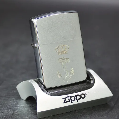 ZIPPO XƯA 1989 - HÀNG XƯA THẬP NIÊN 80s _ CHỦ ĐỀ HẢI QUÂN HOÀNG GIA