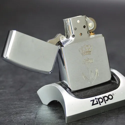 ZIPPO XƯA 1989 - HÀNG XƯA THẬP NIÊN 80s _ CHỦ ĐỀ HẢI QUÂN HOÀNG GIA
