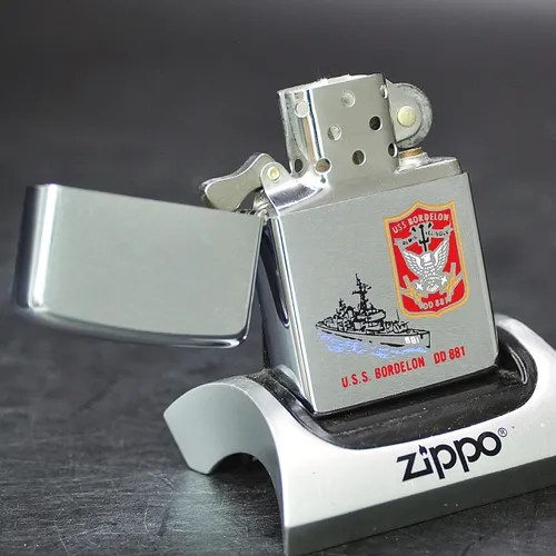 ZIPPO XƯA 1973 - HÀNG XƯA THẬP NIÊN 70s _ CHỦ ĐỀ TÀU CHIẾN USS BORDELON DD 881