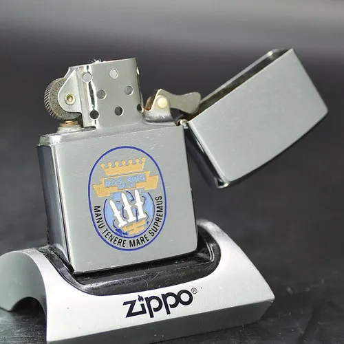ZIPPO XƯA 1978 - HÀNG XƯA THẬP NIÊN 70s _ CHỦ ĐỀ TÀU CHIẾN KING DDG-41