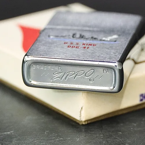 ZIPPO XƯA 1978 - HÀNG XƯA THẬP NIÊN 70s _ CHỦ ĐỀ TÀU CHIẾN KING DDG-41