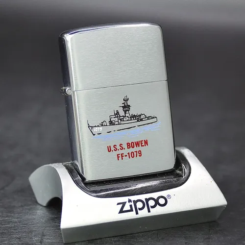 ZIPPO XƯA 1979 - HÀNG XƯA THẬP NIÊN 70s _ CHỦ ĐỀ TÀU CHIẾN BOWEN FF-1079