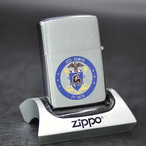 ZIPPO XƯA 1979 - HÀNG XƯA THẬP NIÊN 70s _ CHỦ ĐỀ TÀU CHIẾN BOWEN FF-1079