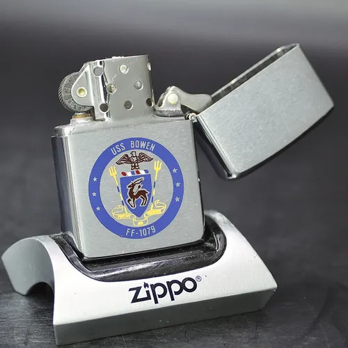 ZIPPO XƯA 1979 - HÀNG XƯA THẬP NIÊN 70s _ CHỦ ĐỀ TÀU CHIẾN BOWEN FF-1079